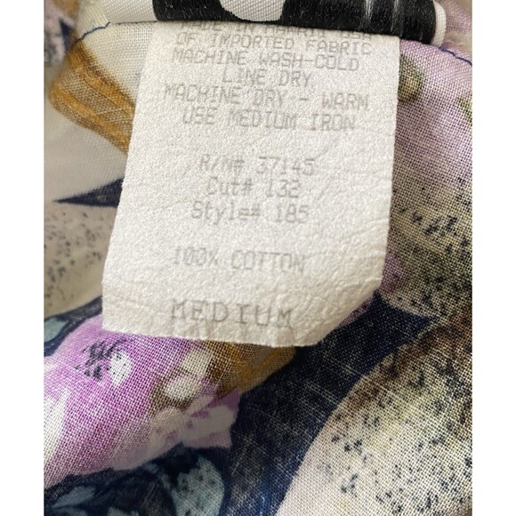 Amazing Vintage Hilo Hattie Hawaiian Midi Skirt Size M UKELELES ON THE BEACH! - Picture 6 of 6